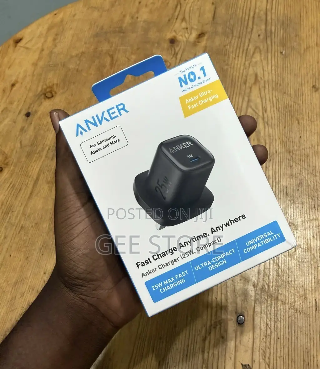 Anker Charger (25W, Compact), a Fast-Charging USB-C Wall Adapter