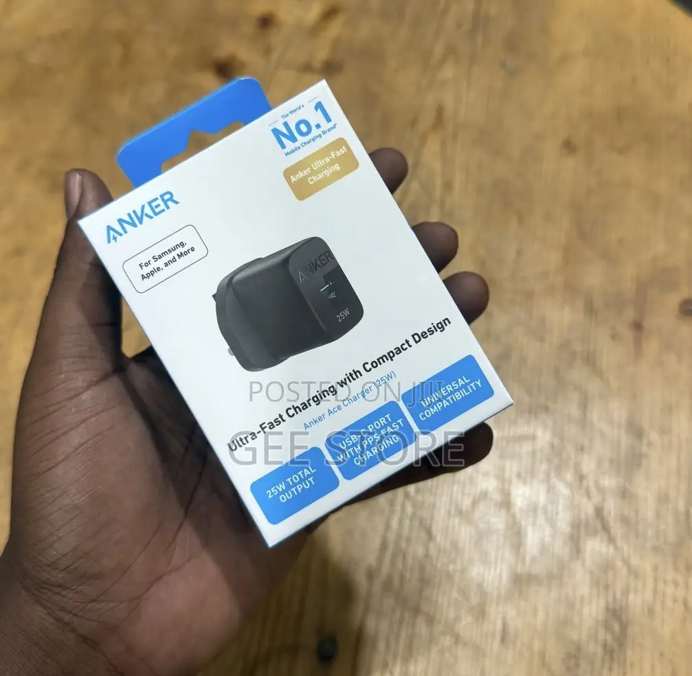 Anker 312 25W USB-C Fast Charger (Anker Ace Charger 25W)
