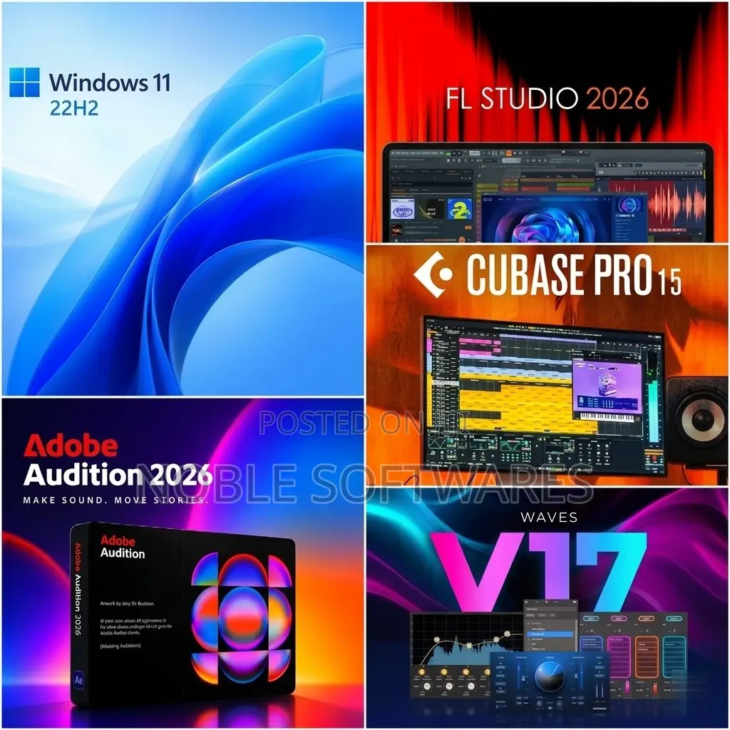 Windows 11 Pro + Music Production Programs (Installation)