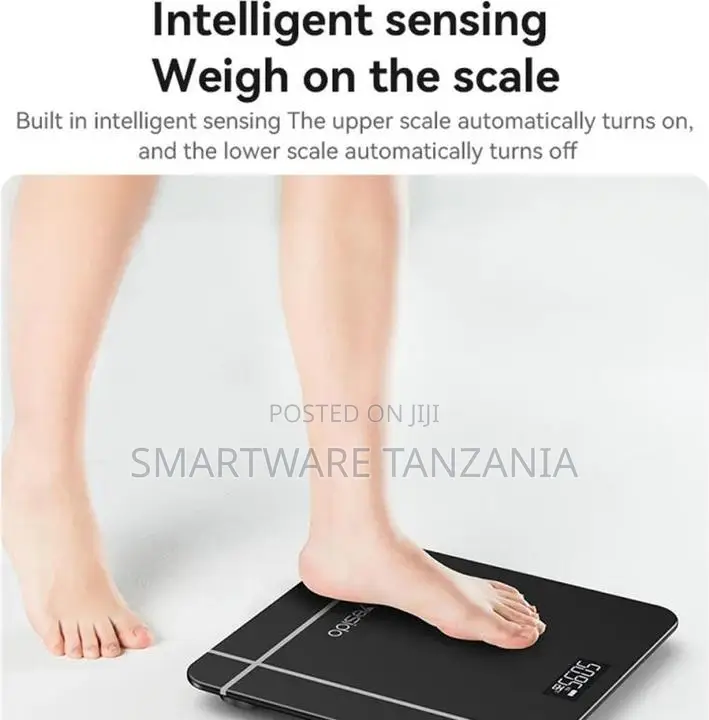 Yesido Digital Body Weight Scale With LED Display, Tempered Glass