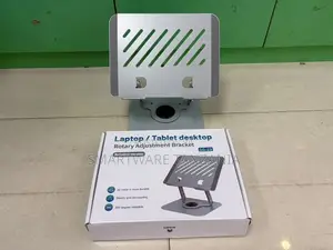 Laptop and Tablet Desktop Stand With Rotary Adjustment Bracket SG-23