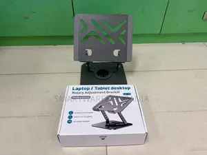 Laptop and Tablet Desktop Stand 360-Degree Rotating Adjustment Bracket