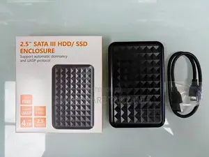 2.5" SATA III HDD/SSD Enclosure, Supports UASP Protocol, 6Gbps Speed