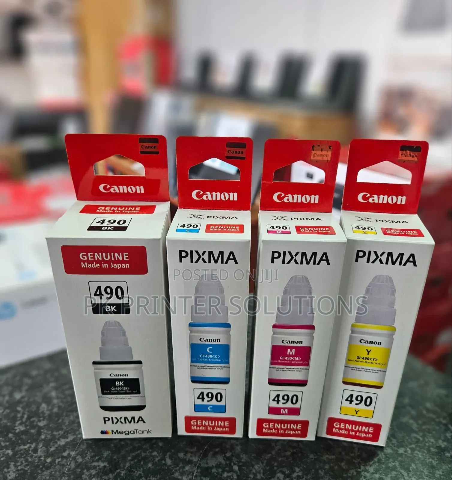 Ink-Canon-Pgi-490-Black-Cyan-Yellow-Magenta