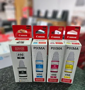 Ink-Canon-Pgi-490-Black-Cyan-Yellow-Magenta