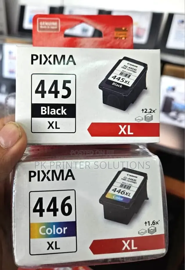 Cartridge-Canon-445-446-Black-Color