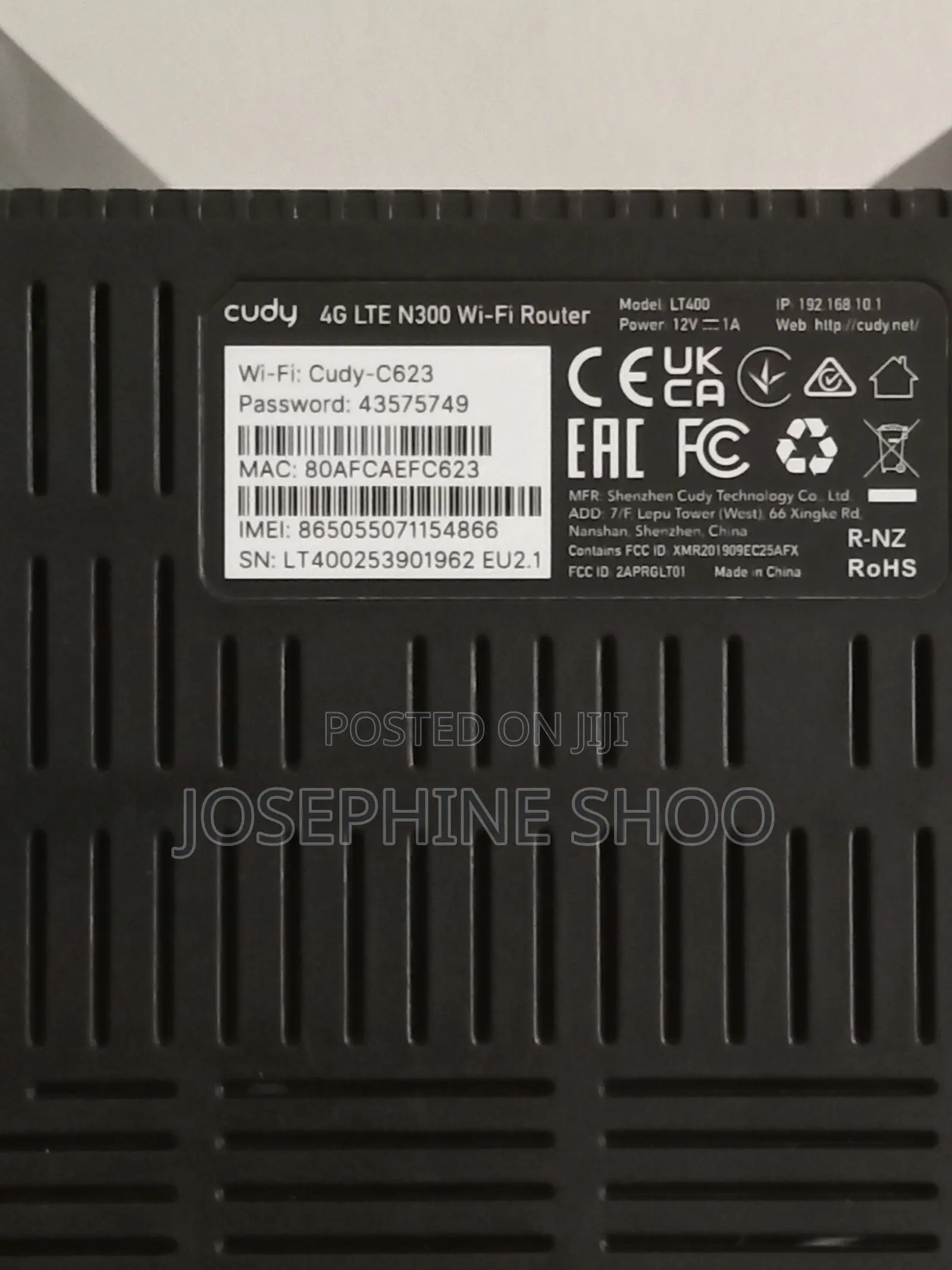 WiFi CUDY Router