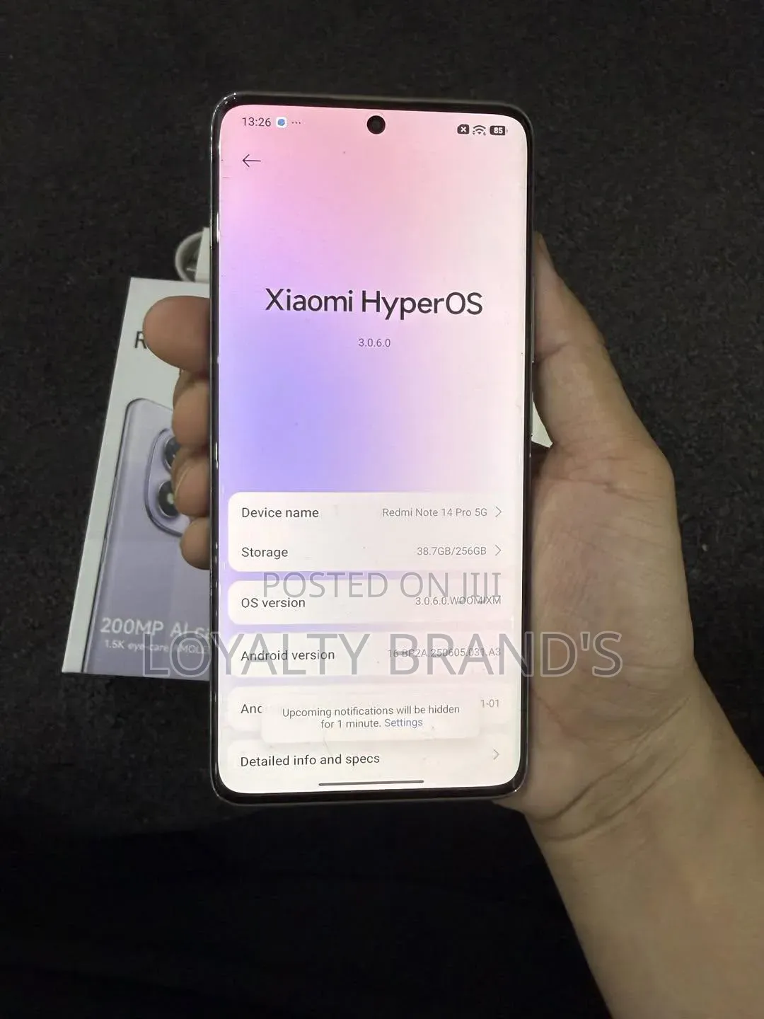 New Xiaomi Redmi Note 14 Pro+ 5G 512 GB