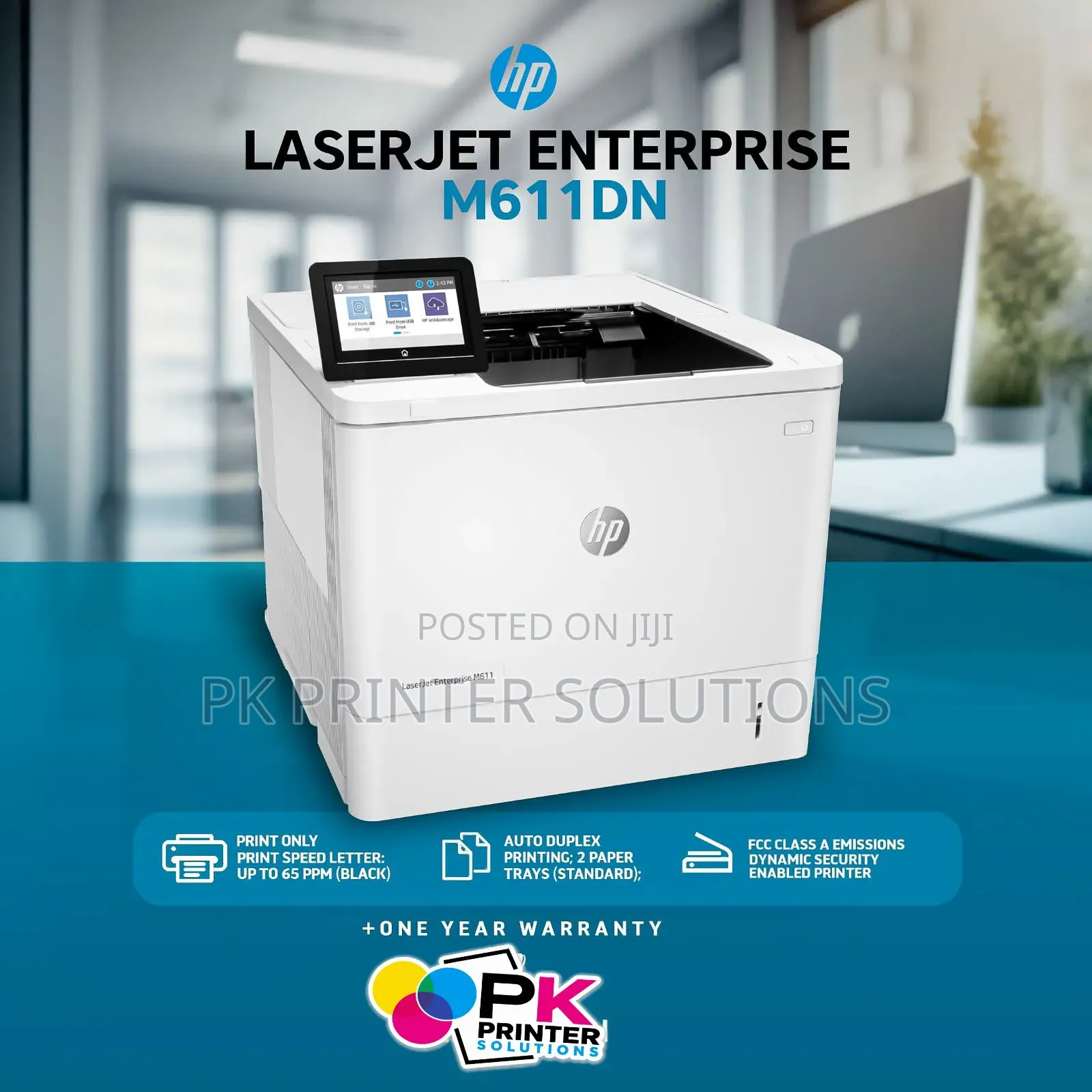 Printer - HP - Laserjet - 611dn - Duplex/Network