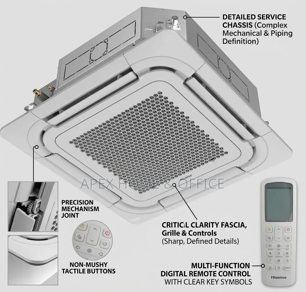 Hisense 36,000 BTU Inverter Cassette Air Conditioner