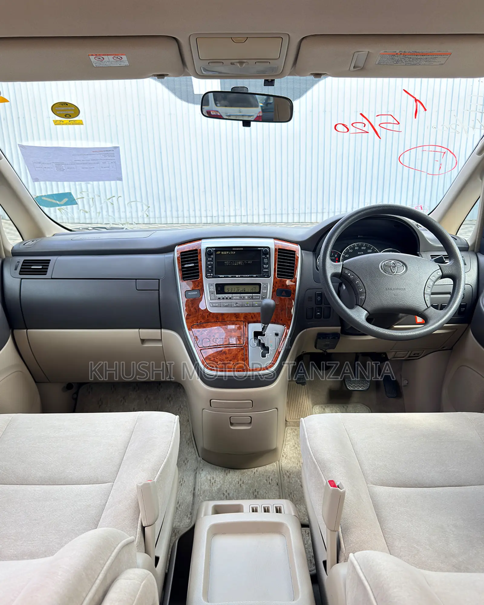 Toyota Alphard 2008 Silver