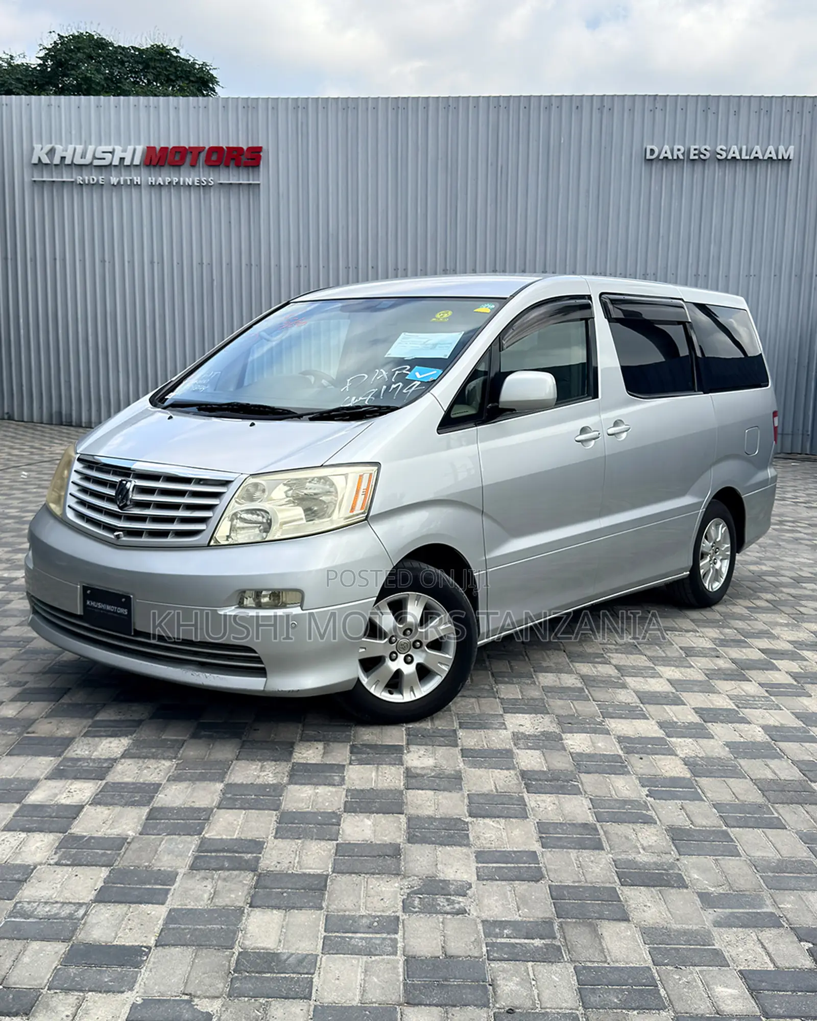 Toyota Alphard 2008 Silver