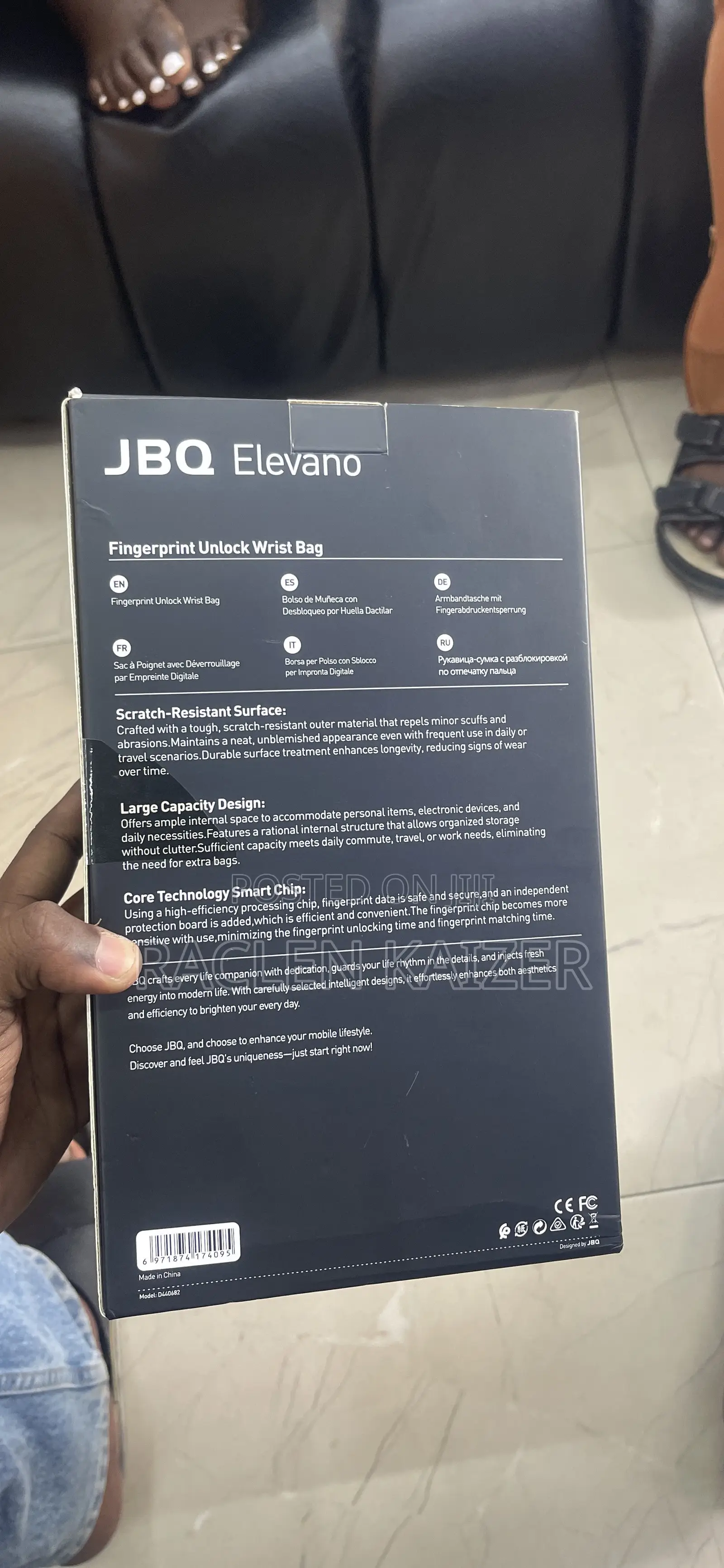JBQ Bandlock Wrist Bag