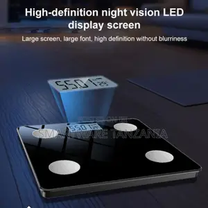 Yesido Smart Body Fat Scale Digital Display, BMI, Body Fat Measurement