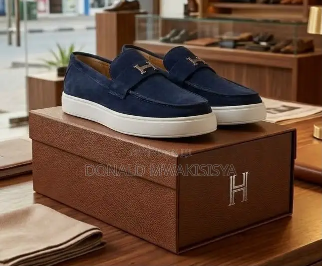 *Hermes Suede Loafers - Royal Loafer*