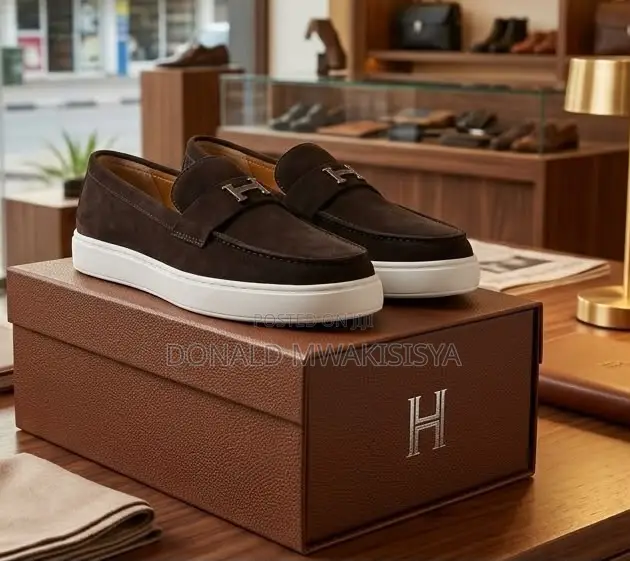 *Hermes Suede Loafers - Royal Loafer*