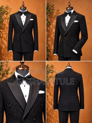 Double Breasted Skit Suit for Men
