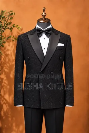 Double Breasted Skit Suit for Men