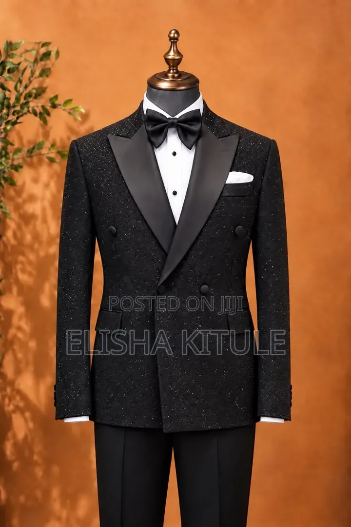 Double Breasted Skit Suit for Men