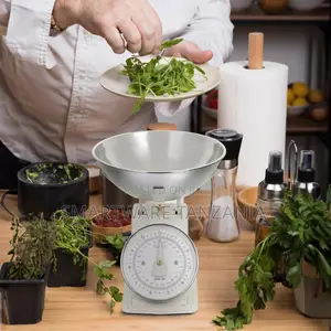 Green Lion Vintage Kitchen Scale, Analog Display, 5kg/11lbs Capacity