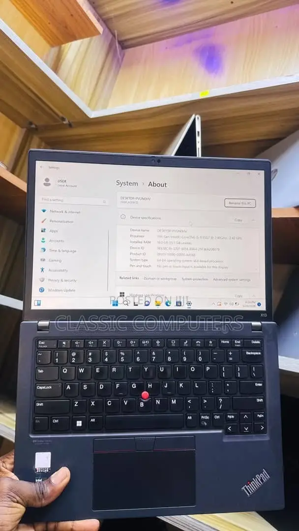 Laptop Lenovo 16GB Intel Core i5 SSD 512GB