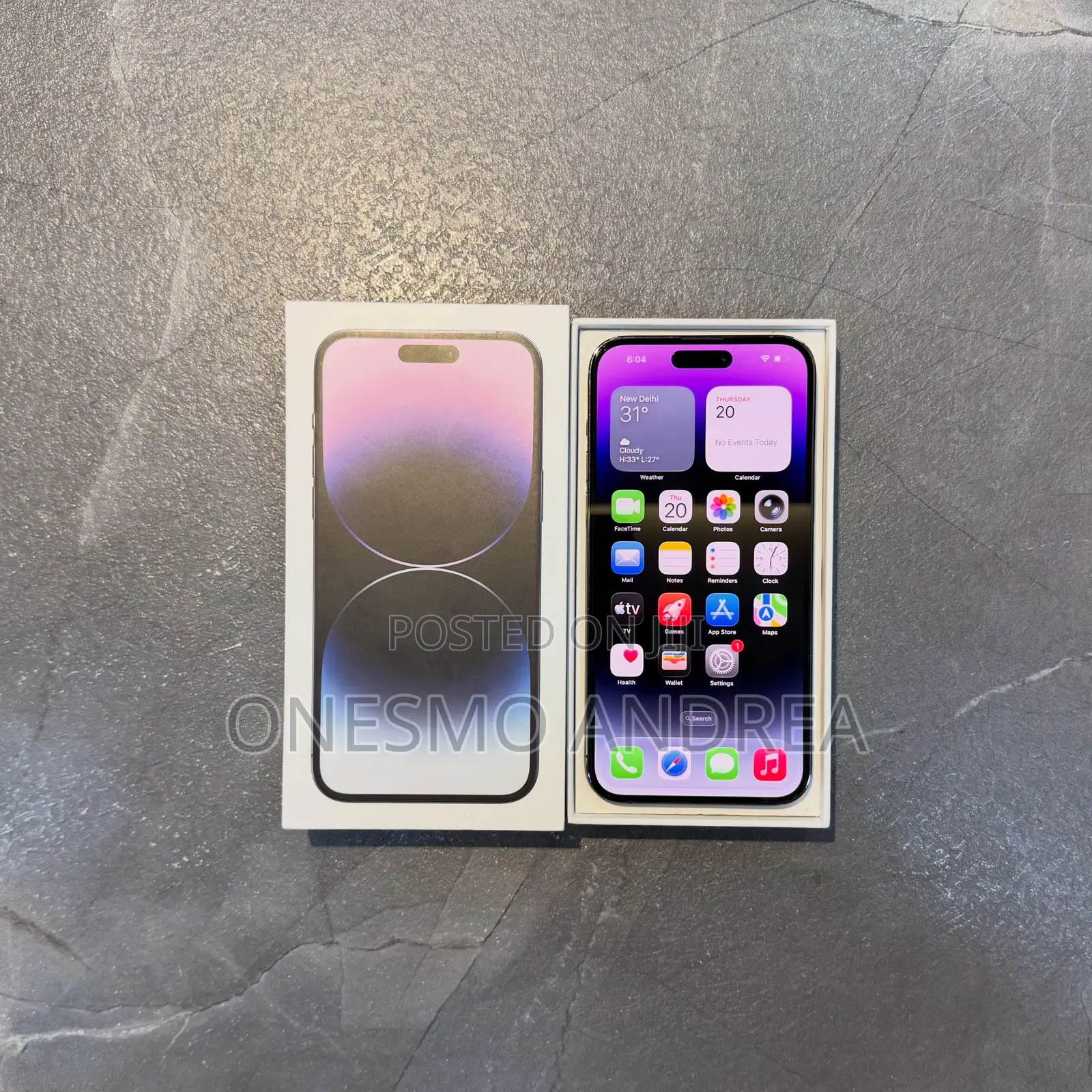 New Apple iPhone 14 Pro Max 128 GB Purple