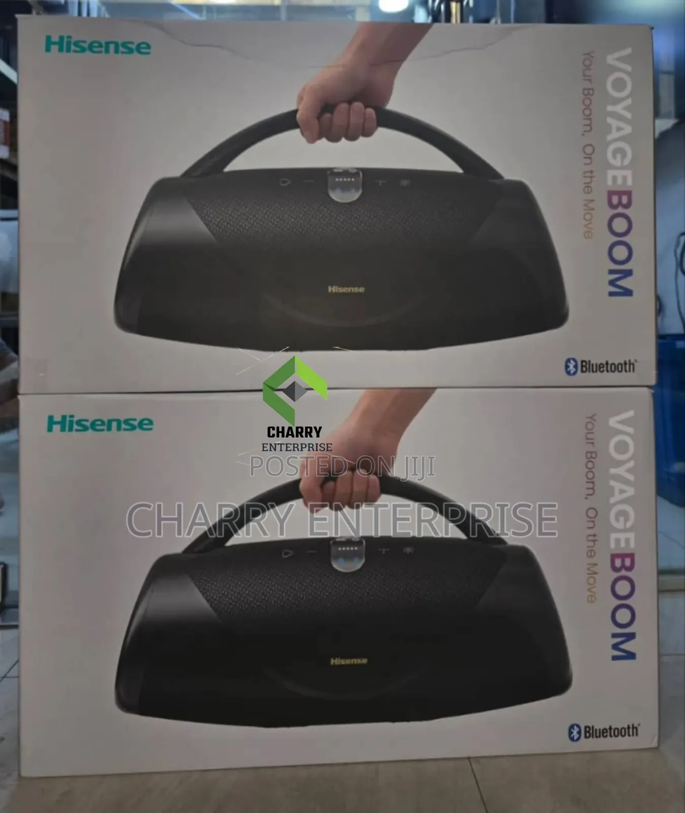 Hisense VOYAGEBOOM Bluetooth Speaker Water Proof 24hrs of Playing