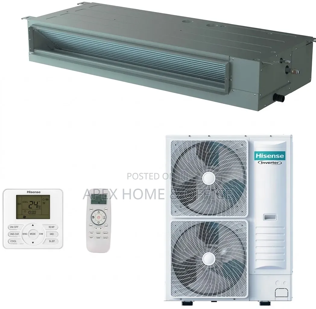 Hisense Duct Air Conditioner 60000 Btu Inverter