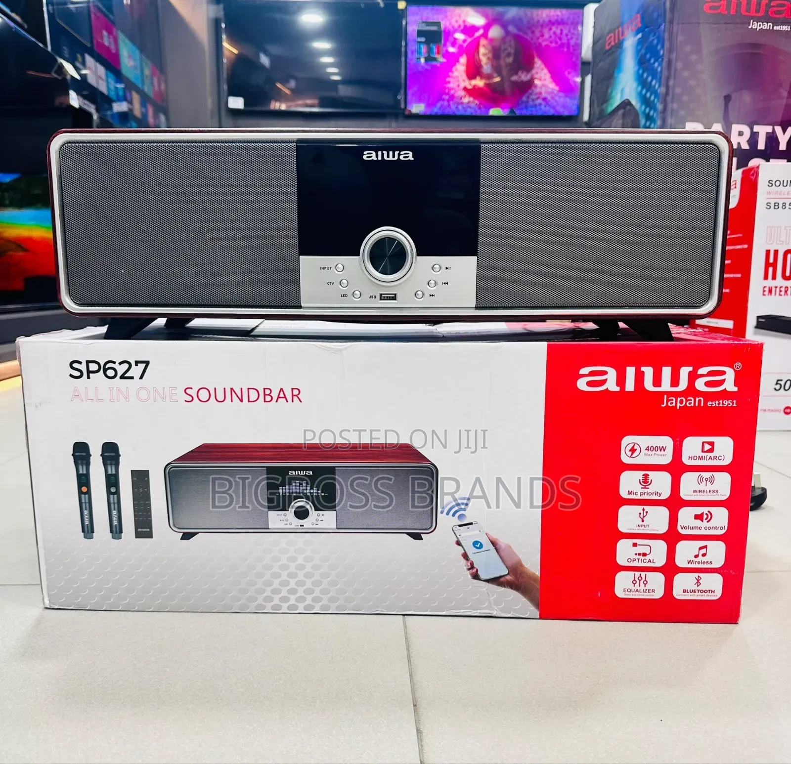 Aiwa Soundbar Sp627 400 Watts
