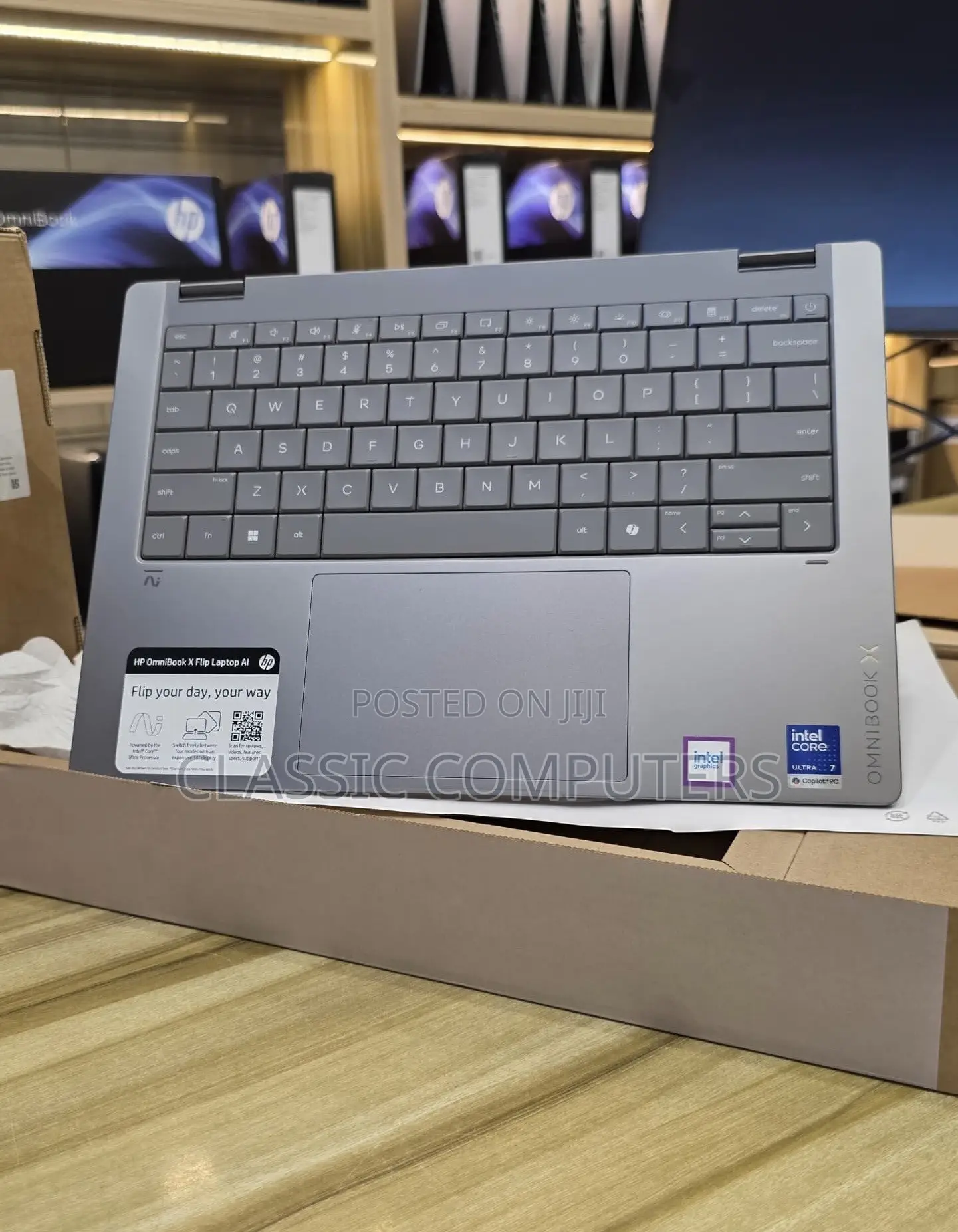 New Laptop HP OmniBook X Flip 14" 16GB Intel Core Ultra 7 SSD 1T