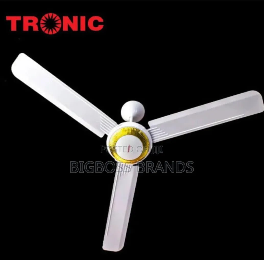 Tronic Ceiling Fan 56 Size [White and Gold]