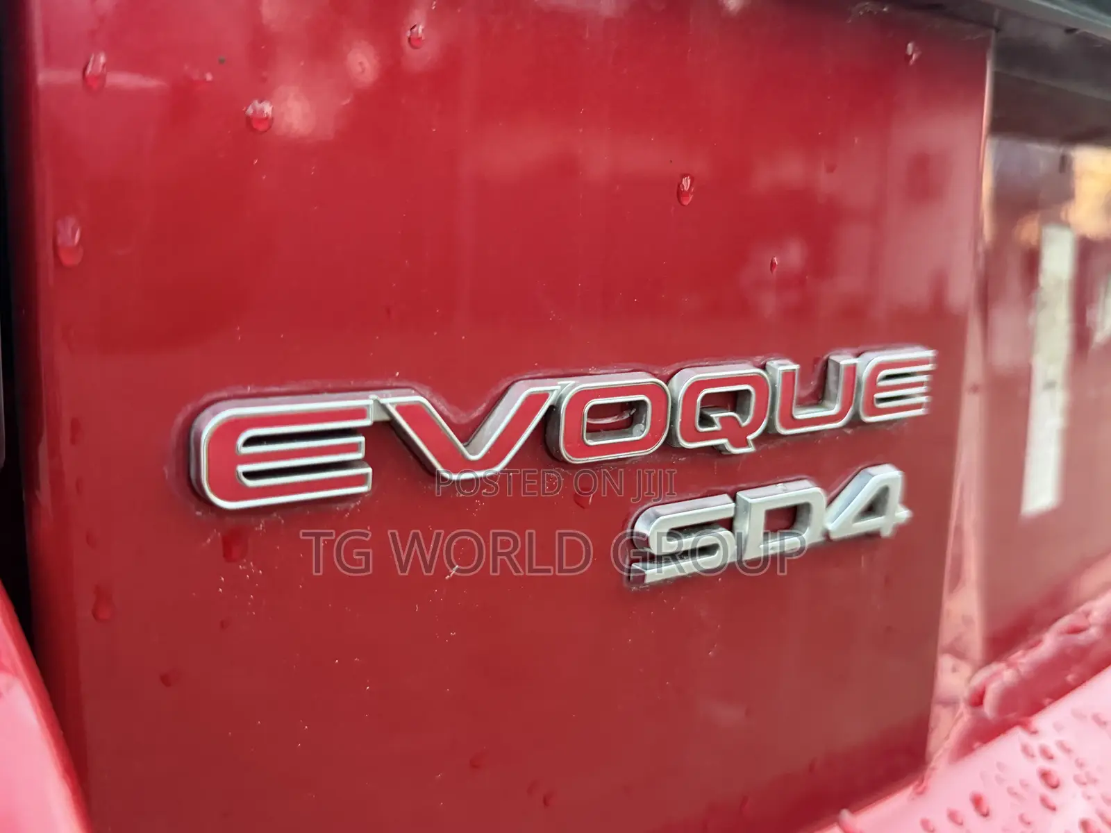 Land Rover Range Rover Evoque 2015 Red