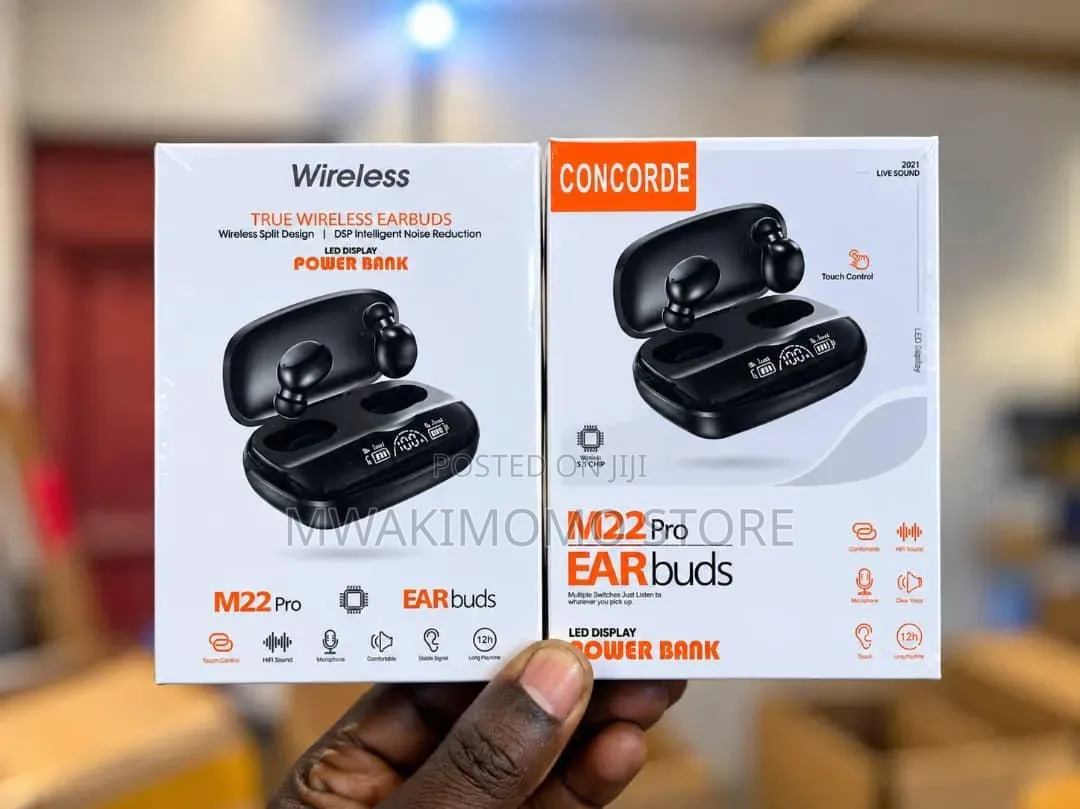 M22 Pro TWS True Wireless Earbuds