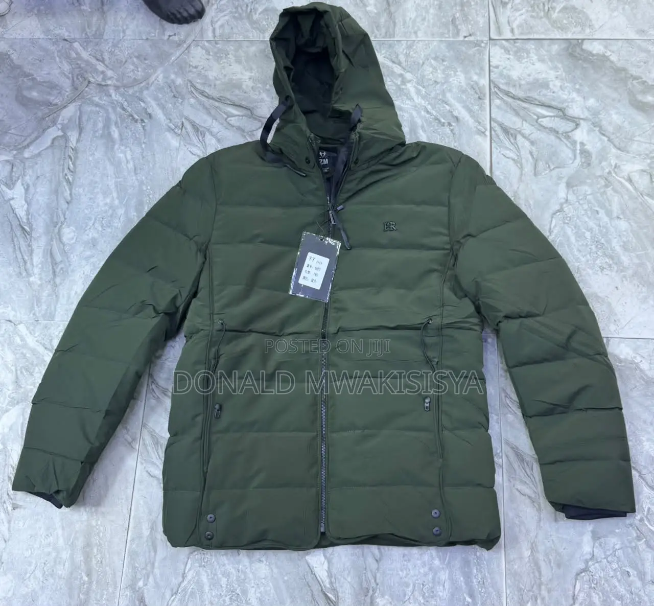 *Puffer Jacket With Hood - Premium Quality*