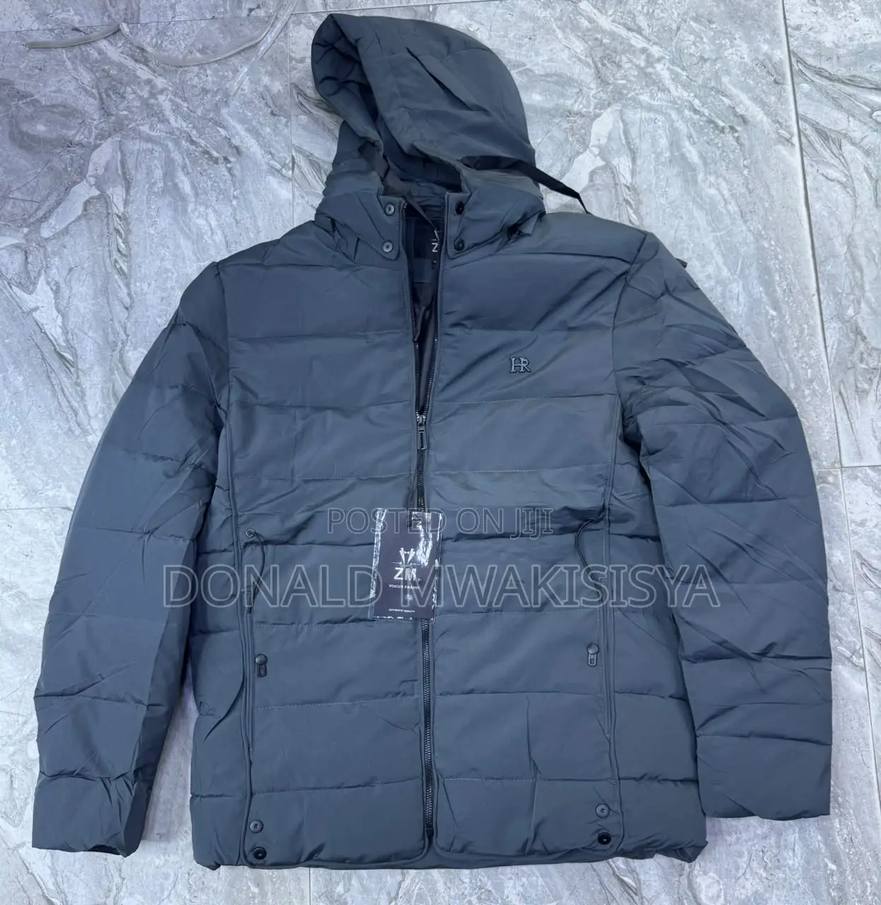 *Puffer Jacket With Hood - Premium Quality*