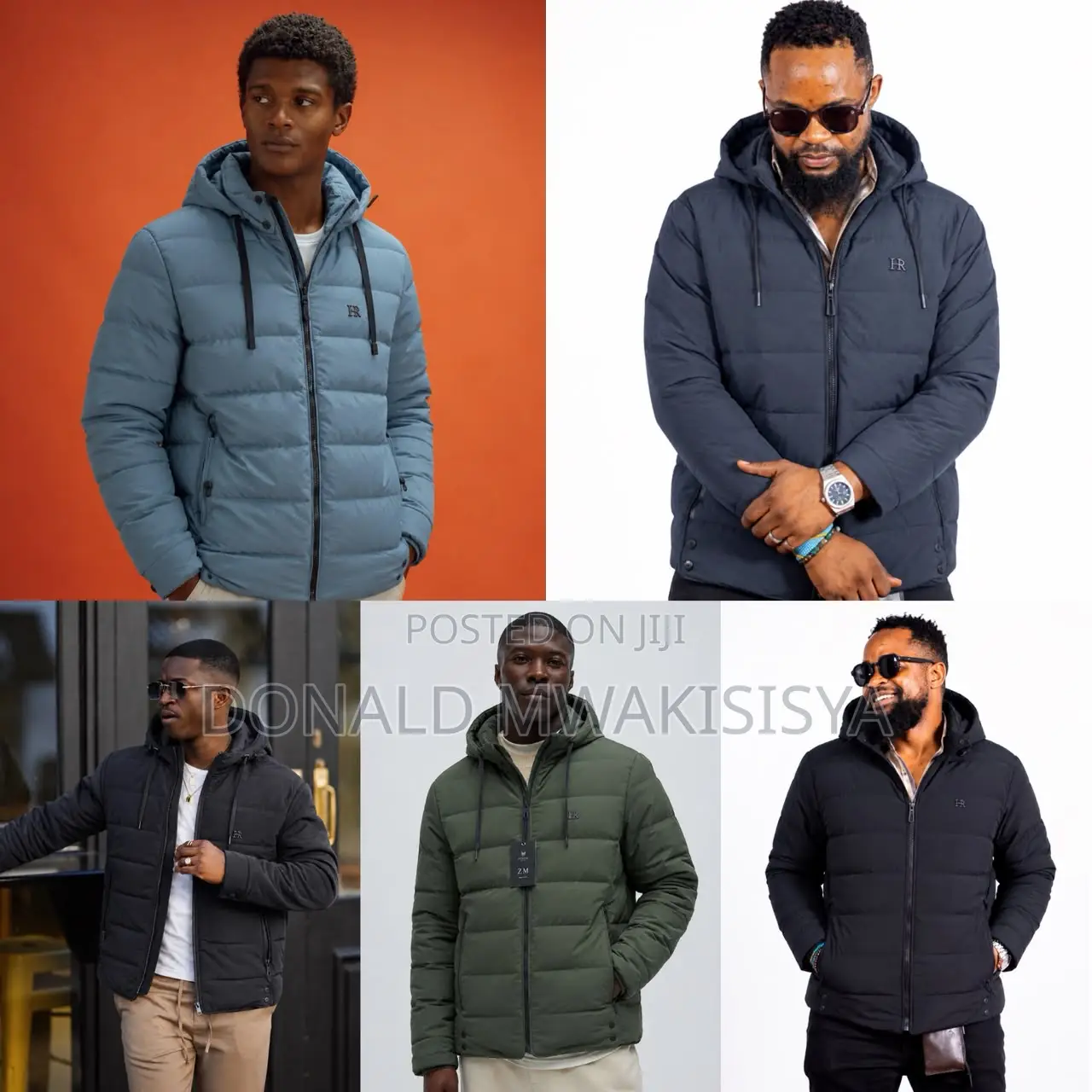 *Puffer Jacket With Hood - Premium Quality*
