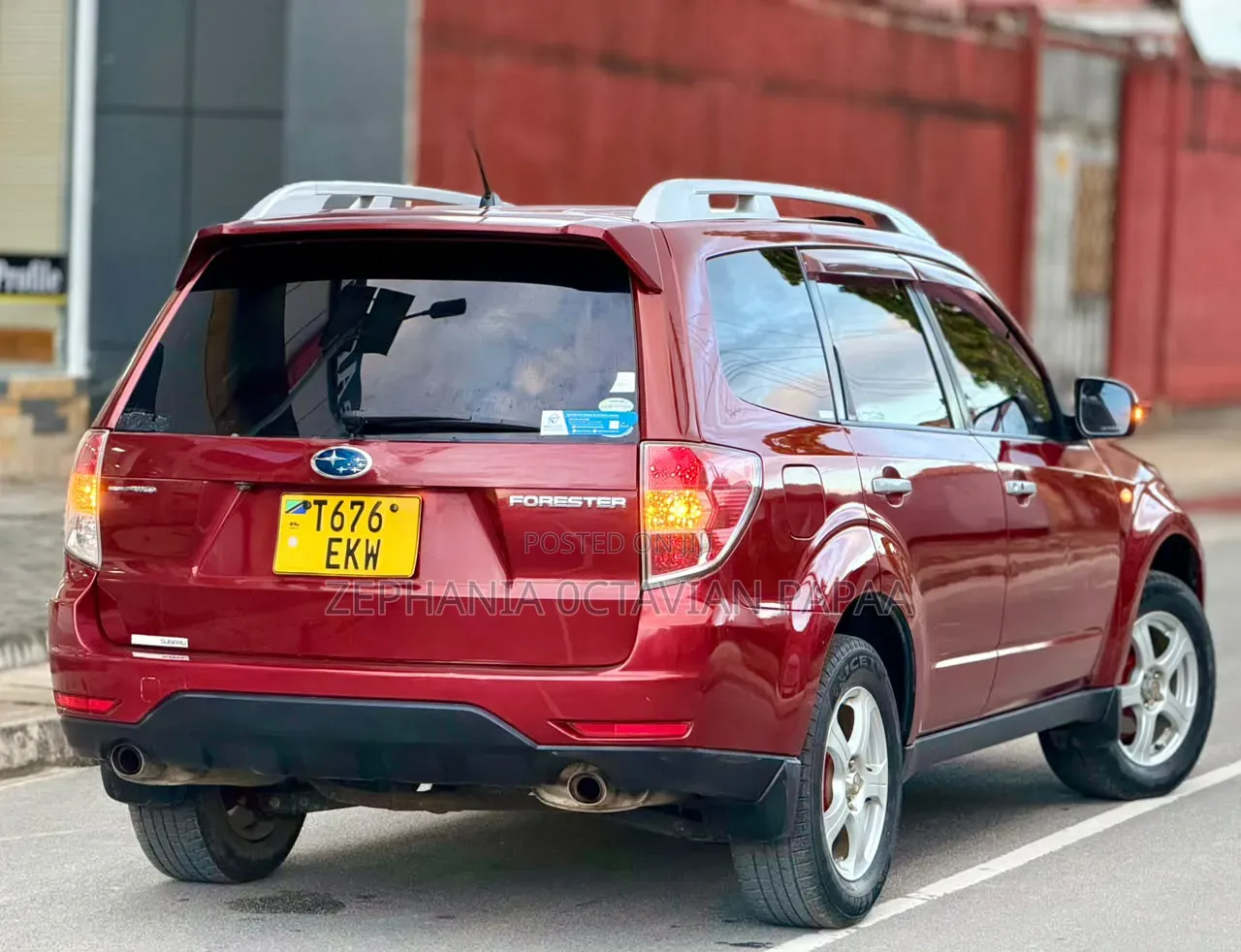 Subaru Forester 2011 Red
