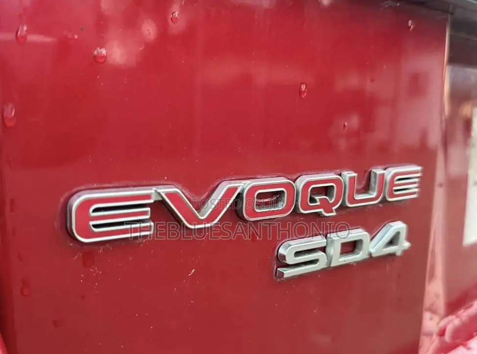 Land Rover Range Rover Evoque 2016 Red
