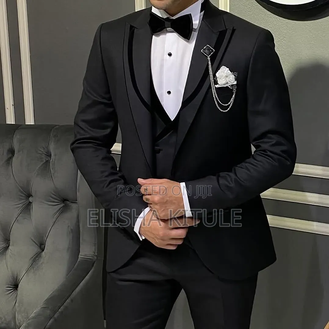 Black Shawl Lapel