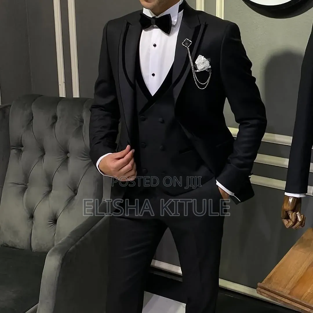 Black Shawl Lapel