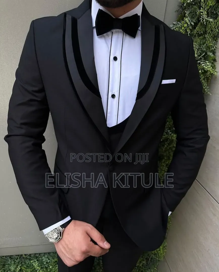 Black Shawl Lapel