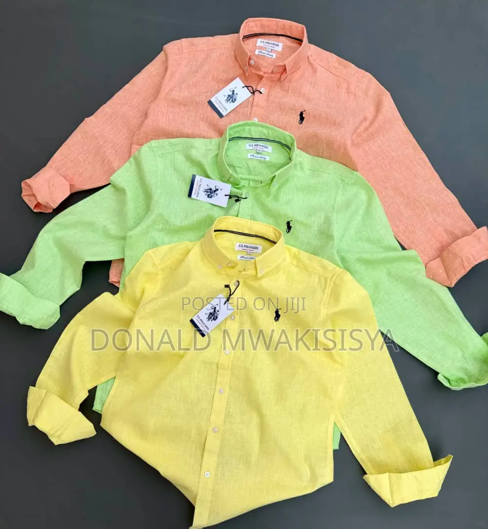 *u.s Polo Linen Shirt - Summer Edition*