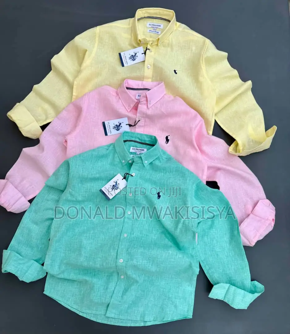 *u.s Polo Linen Shirt - Summer Edition*