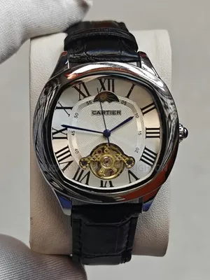 Gold-Tone Stainless Steel Luxury Watch With Green Dial,
