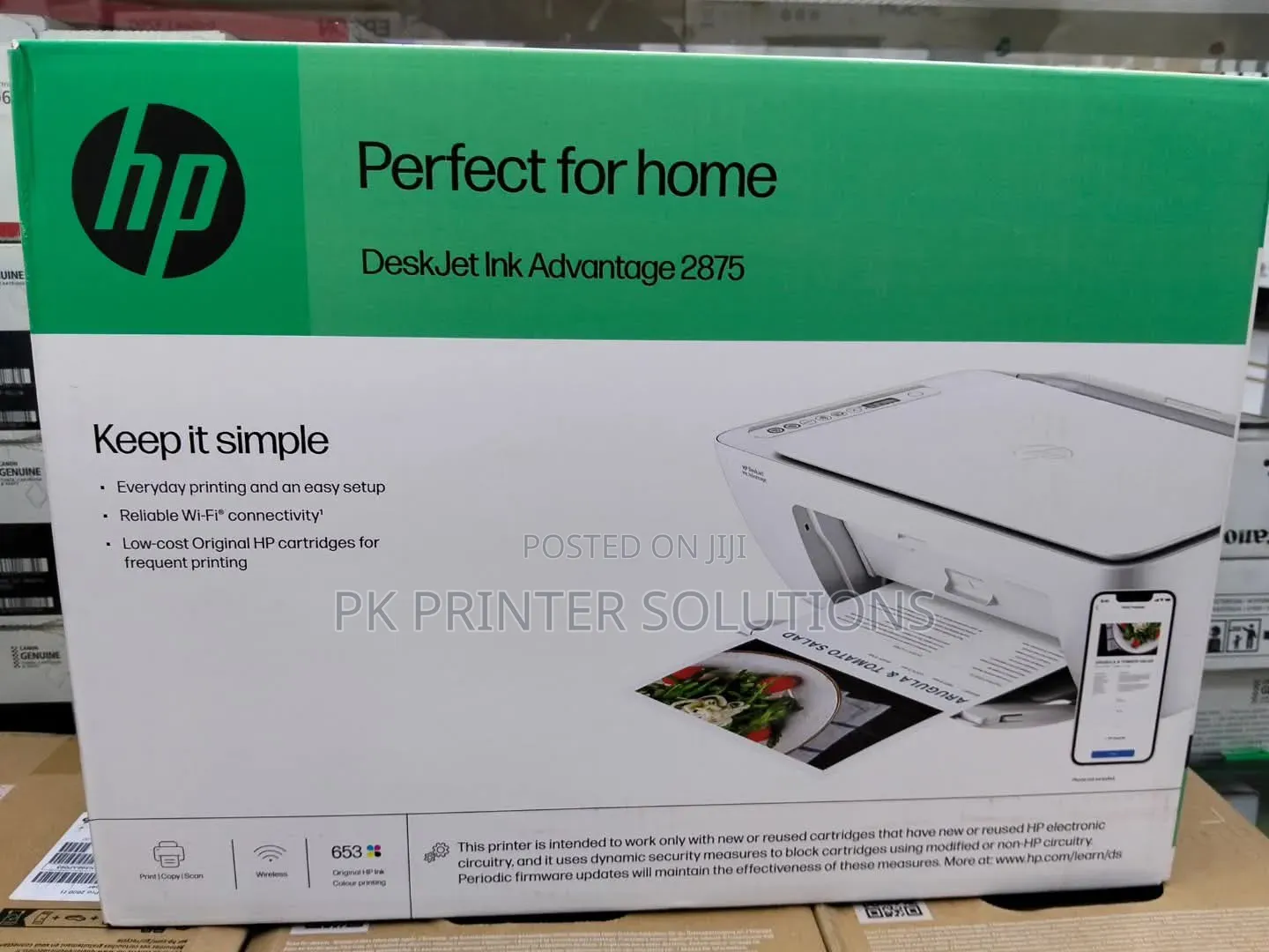 Printer - HP -Deskjet-2875- Colour