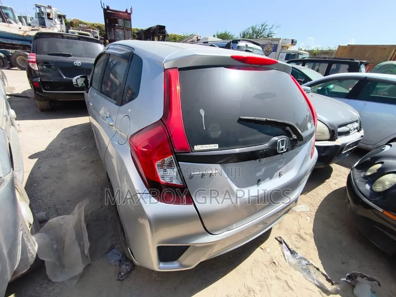 Honda Fit 2013 Silver
