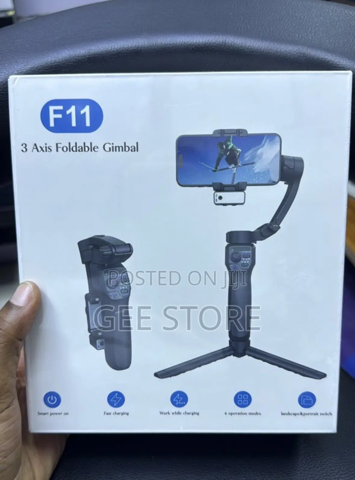F11 3-Axis Foldable Phone Gimbal
