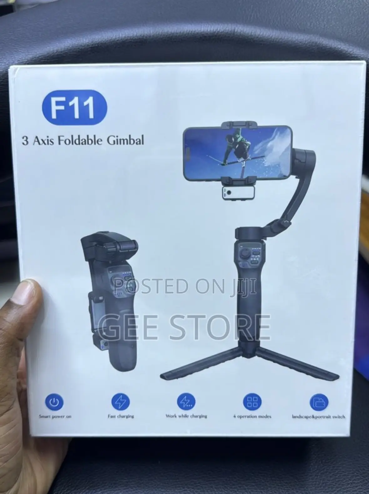 F11 3-Axis Foldable Phone Gimbal