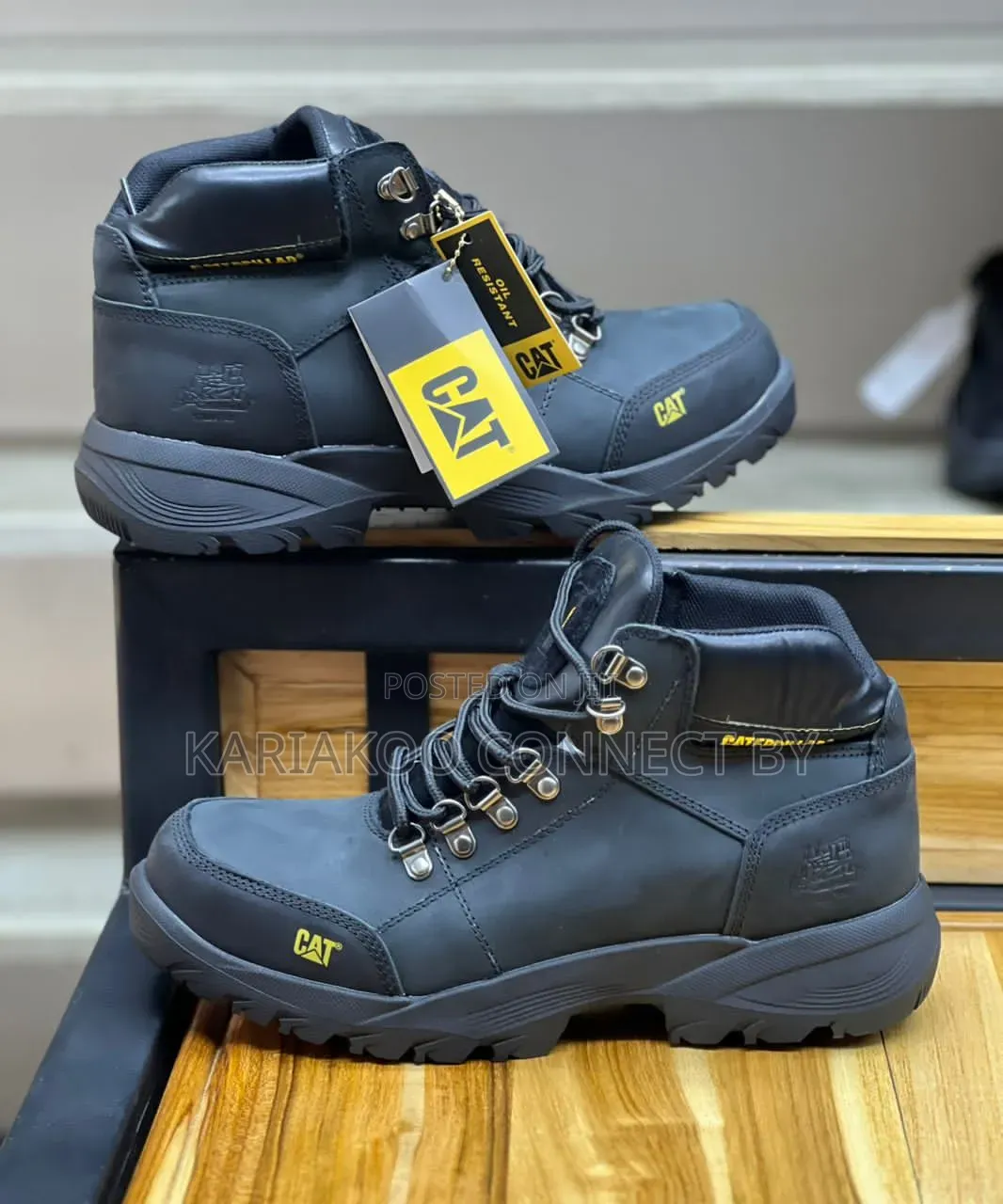 CAT (Caterpillar) Leather Work & Outdoor Boots