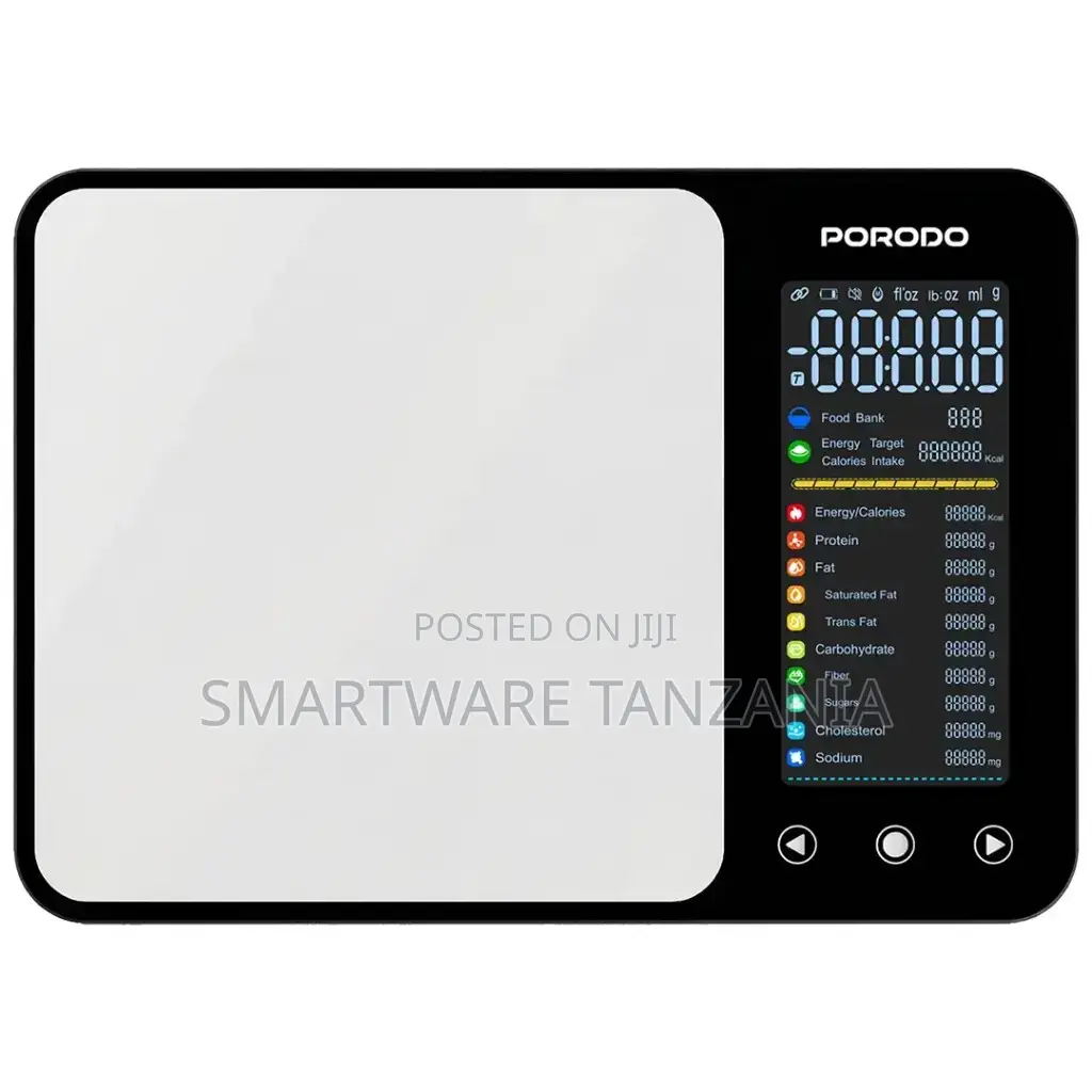 Porodo Lifestyle Kalio Smart Food Kitchen Scale Measuring Tape